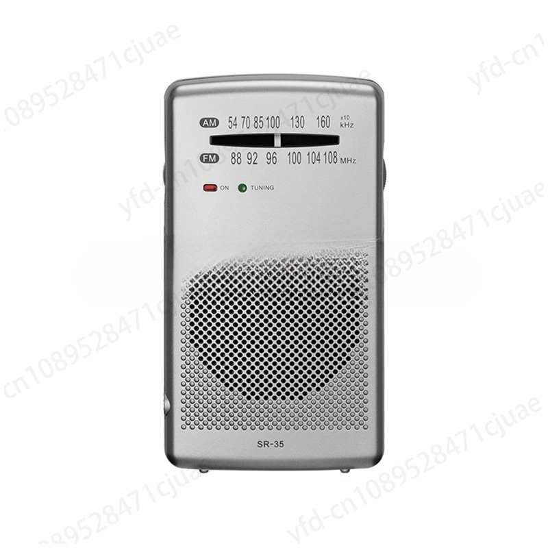 

sr-35 Radiothe новый портативный мини двухдиапазонный Walkman SR36 для пожилых людей FM 88-108 МГц Средняя волна 520-1710 кГц