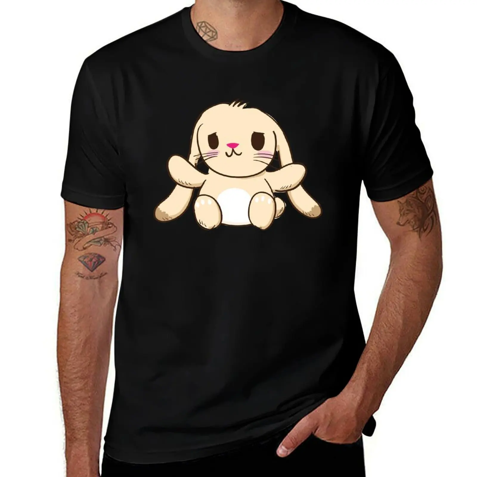 

Snuggle Bunny Waiting for a Hug T-Shirt man t shirts graphic man graphic t shirt T-Shirt