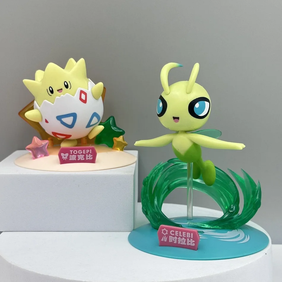 حار أنيمي بوكيمون أرقام بيكاتشو عمل الشكل صندوق أعمى سلسلة أنيمي نموذج جيب الوحش سطح المكتب الديكور لعبة هدية عيد ميلاد