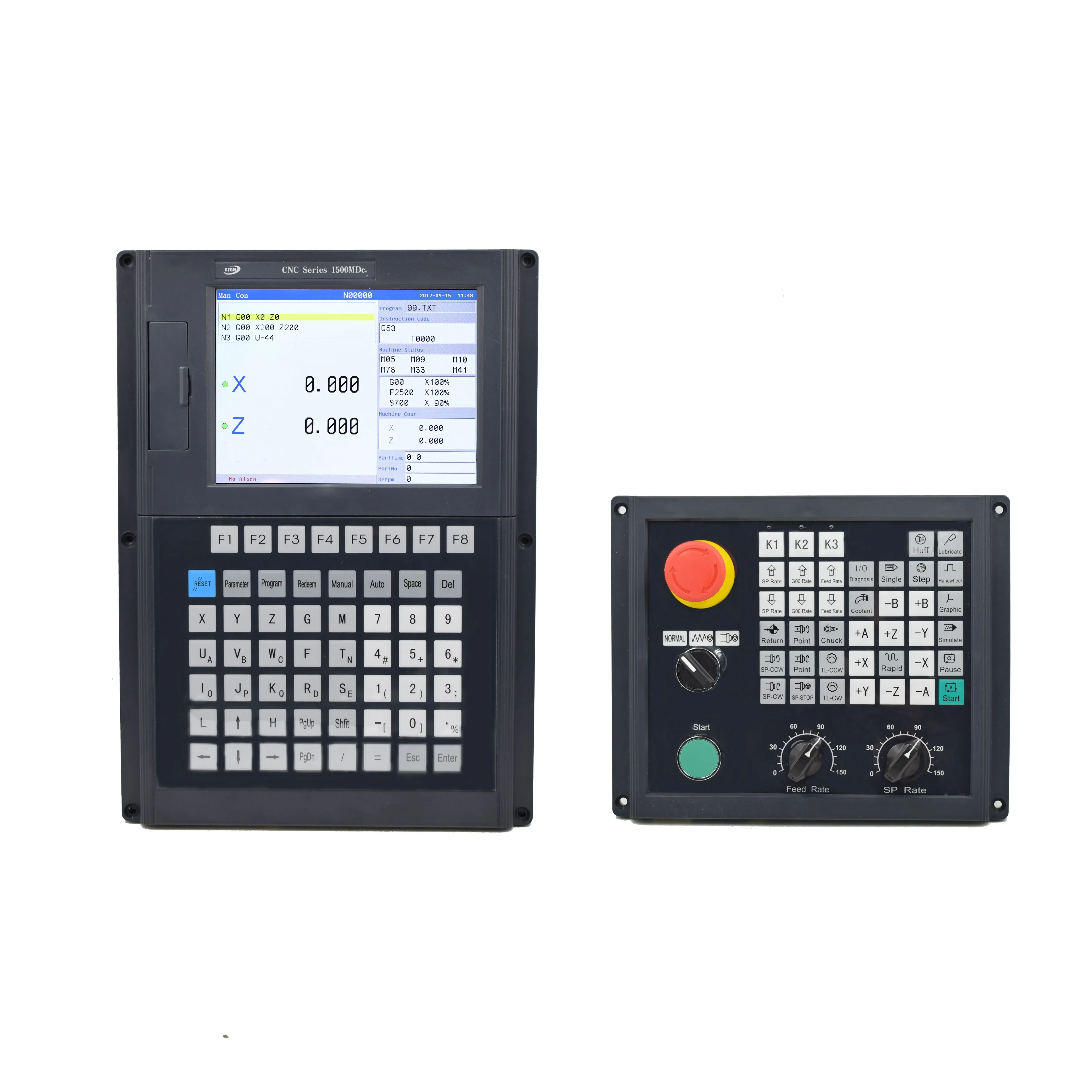 

SZGH PLC control supported 4 axis 5 axis cnc controller CNC milling control system for PLC+ATC milling machine