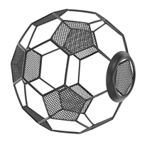 Football Soccer Lighting Lamp Shades 145 Electroplated Metal Wire Pendant Cover for Chandelier Hanging Ceiling Light Home Bar