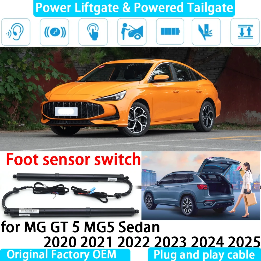 

for MG GT 5 MG5 Sedan 2020-2026 Automatic Electric Power Liftgate Powered Tailgate Strut Tail Gate Lift System Plug and Play