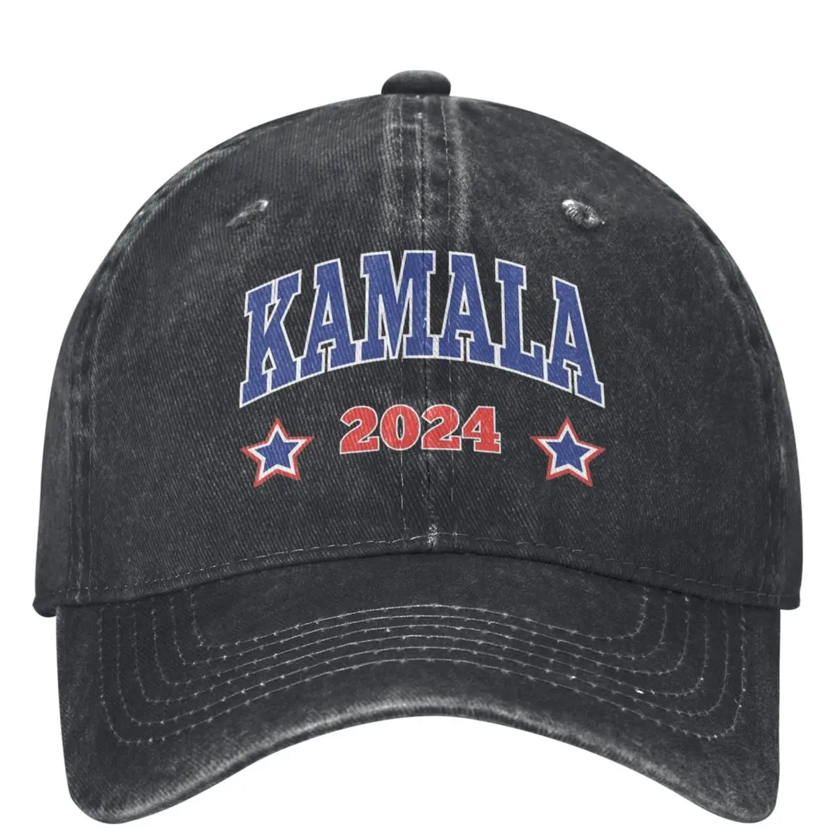 

Kamala Harris 2024 President Campaign Washed Baseball Cap Casual Trucker Hat Summer Unisex Men Sun Sun Visors Snapback Cap