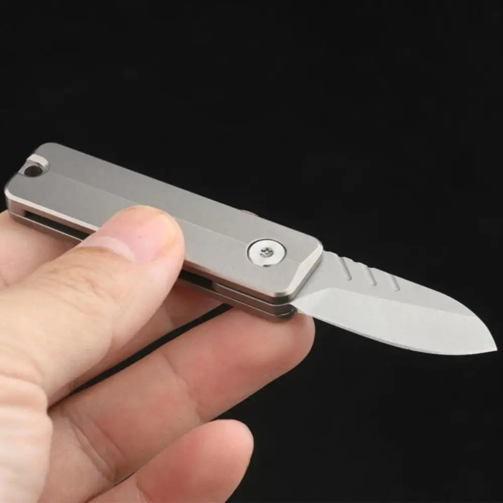Mini Pocket Utility Knife Outdoor Survival Tool Portable EDC Folding Paper Box Cutter Envelope Opener Office Stationery Supplies