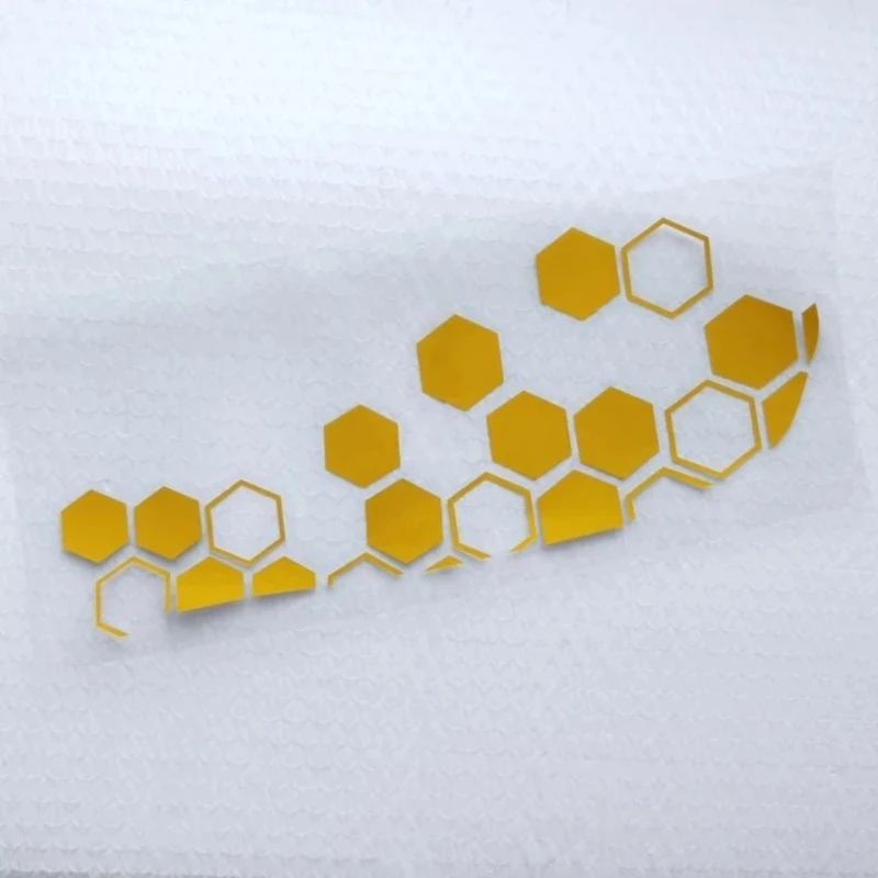 Autocollant en vinyle pour peigne de garde-boue avant de moteur, Style universel, décor de carrosserie de moto, autocollants pour peigne pour Yamaha BMW Kawasaki Honda