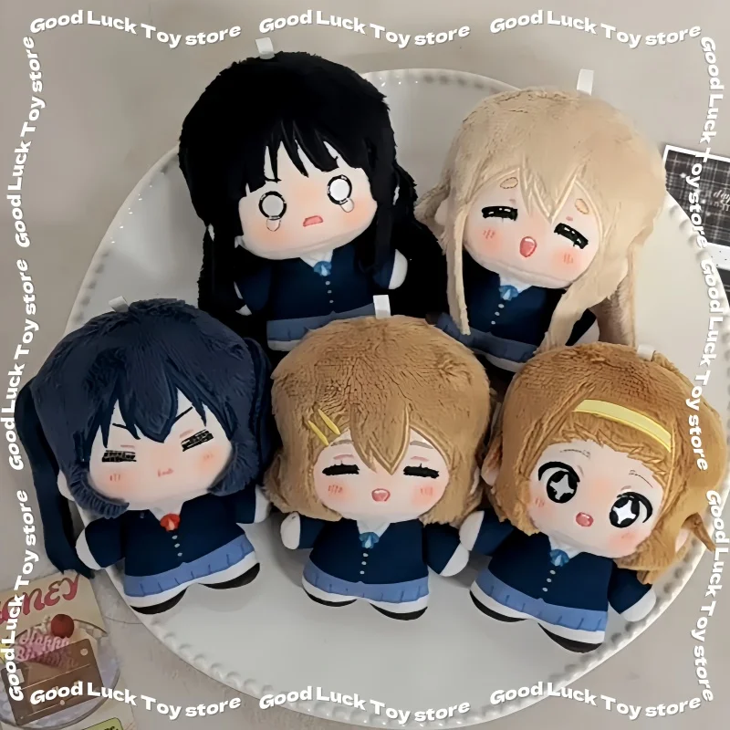 พวงกุญแจตุ๊กตาคอสเพลย์อนิเมะใหม่ K-On ฮิราซาวะ ยุย โคโตบุกิ ทสึมิกิ ตุ๊กตาผ้าฝ้ายนุ่ม ของตกแต่งกระเป๋าเป้ พวงกุญแจ