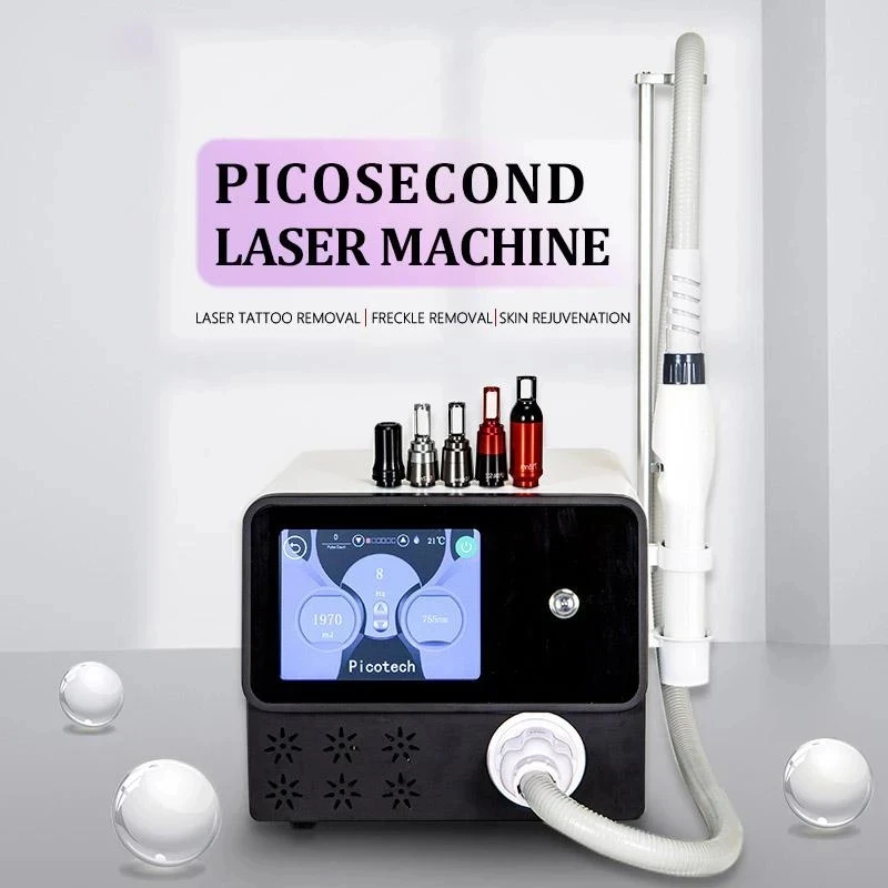 2024 2000w q Schalter nd yag Laser Tattoo entfernungs maschine Pico Laser entfernen Tattoo Piko sekunden Laser Tattoo entfernungs maschine