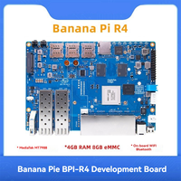 New For Banana Pi -R4 Router Development Board 4GB RAM MT7988A with 2 SFP High-Performance Open-Source Router Board