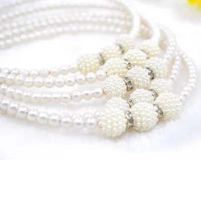 1pcs New fashion Korean princess children pearl headband wholesale