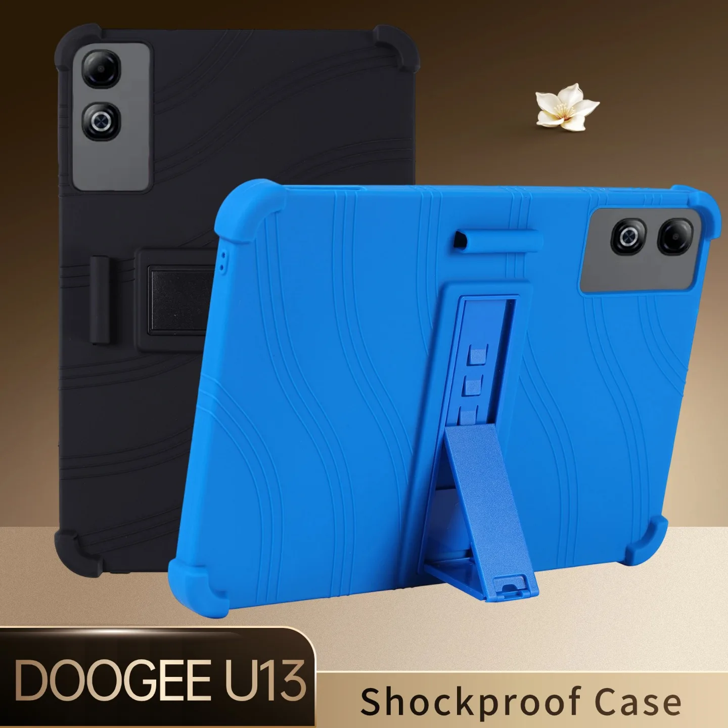 Tablet Case For DOOGEE U13 Soft Silicone Tablet Cover-Environmentally Friendly,Drop-Resistant & Long-Lasting 13"Shockproof Case