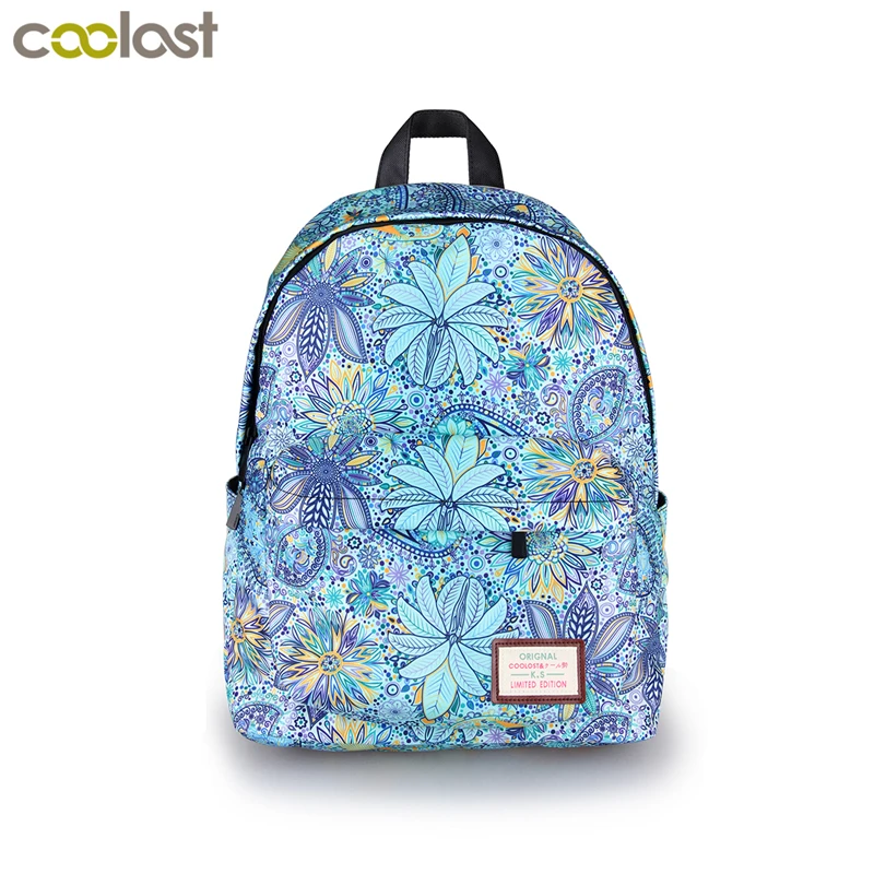 Mochila Floral para Mulheres, Bolsas escolares para Adolescentes, Mochila Feminina, Bolsas de Viagem, Design de Marca, Moda