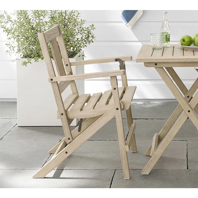Hot-selling lightweight outdoor folding tables and chairs, suitable for garden leisure tables and chairs and hotel decoration