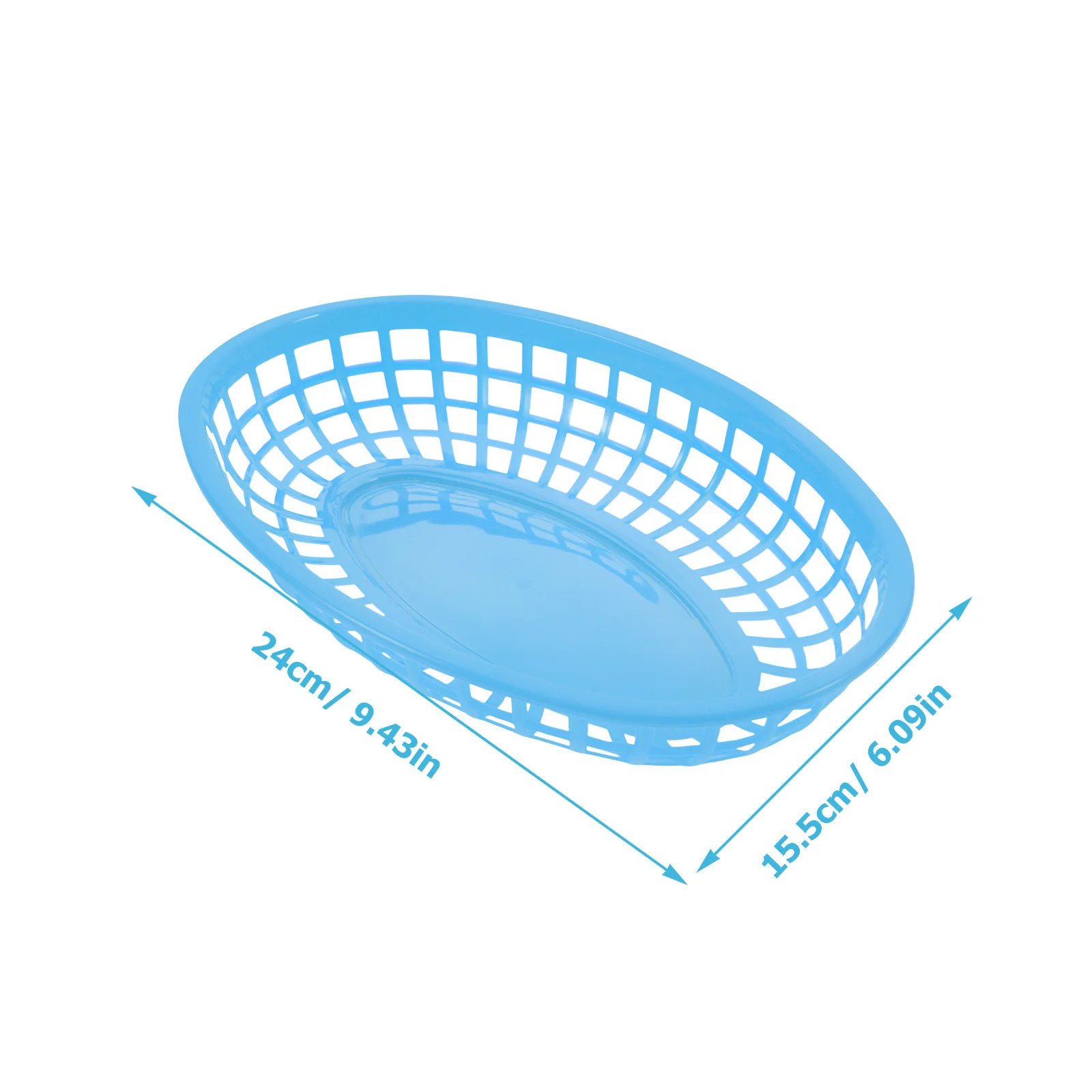 

12Pcs Fruit Basket Multipurpose Plastic Storage Baskets for Kitchen Office Supplies Craft Items Lightweight Washable Design