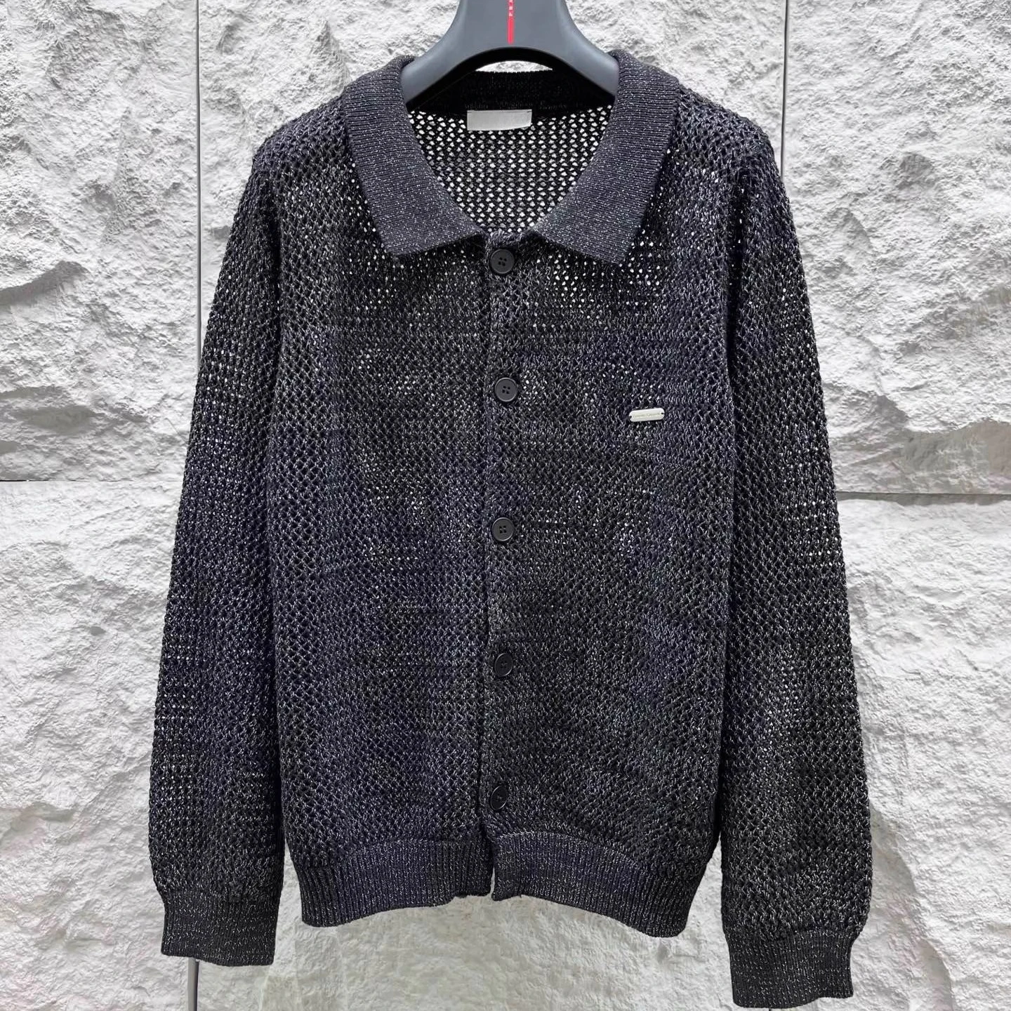 

BC Italian Hollow Knitted Cardigan