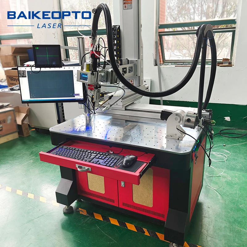6000W High Quality Fiber Three-axis platform welding  Laser Welding Machine New Version