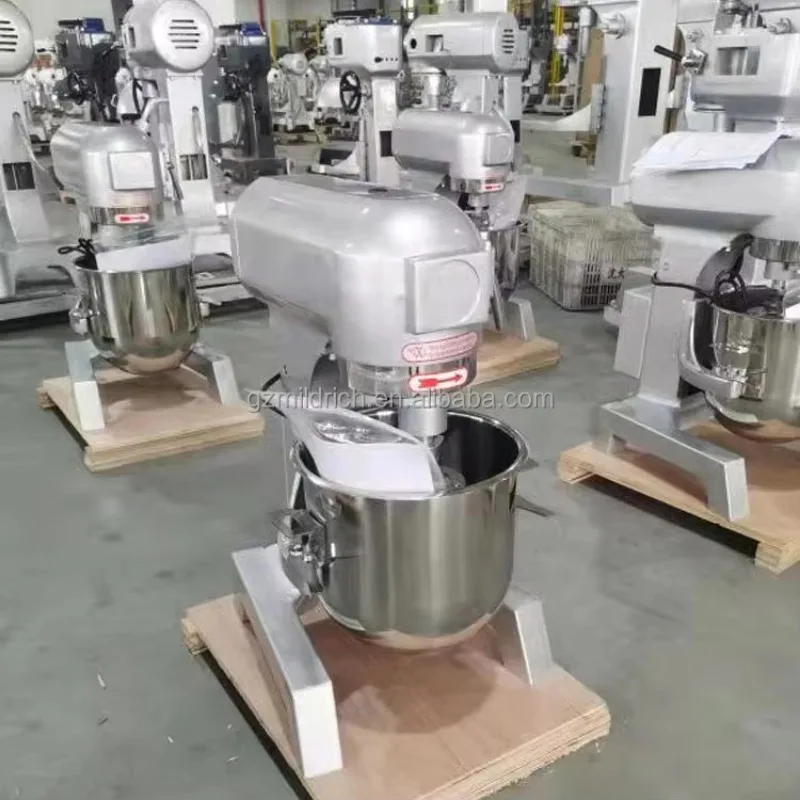 Commercial 10l 20l 30l 40l 60l 100l Kitchen Stand Planetary Cake Bread Dough Mixers Food Mixer Machine view 2
