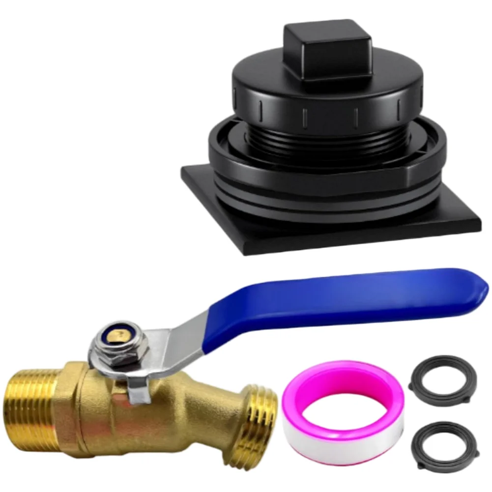 

Комплект сливной пробки резервуара со сверхмощным латунным клапаном и АБС-пластиком для надежной дренажной системы резервуара для воды