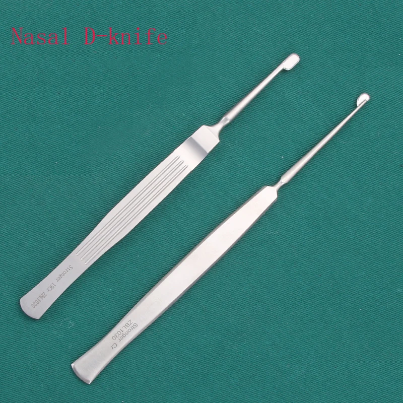 Rhinoplasty D-type knife d nose comprehensive cutting knife single and double head surgical tools nasal septum instrument