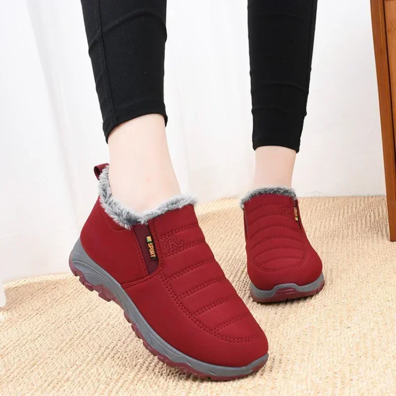 Women's Boots  Winter Shoes 2024 Women Waterproof Snow Boots Female Slip On Casual Shoe Plush Footwear woman Ankle Botas