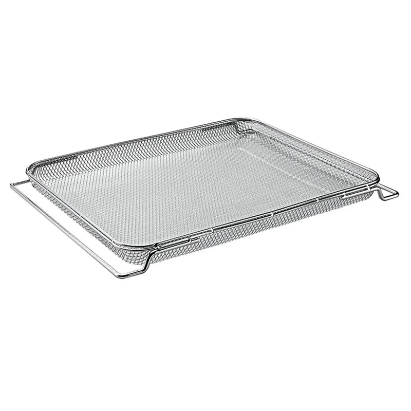 Vervangende luchtfrituurmand voor Ninja Foodi DT251 DT201 DT200 luchtfriteuse oven, roestvrijstalen luchtfriteuse ovenaccessoires SQ
