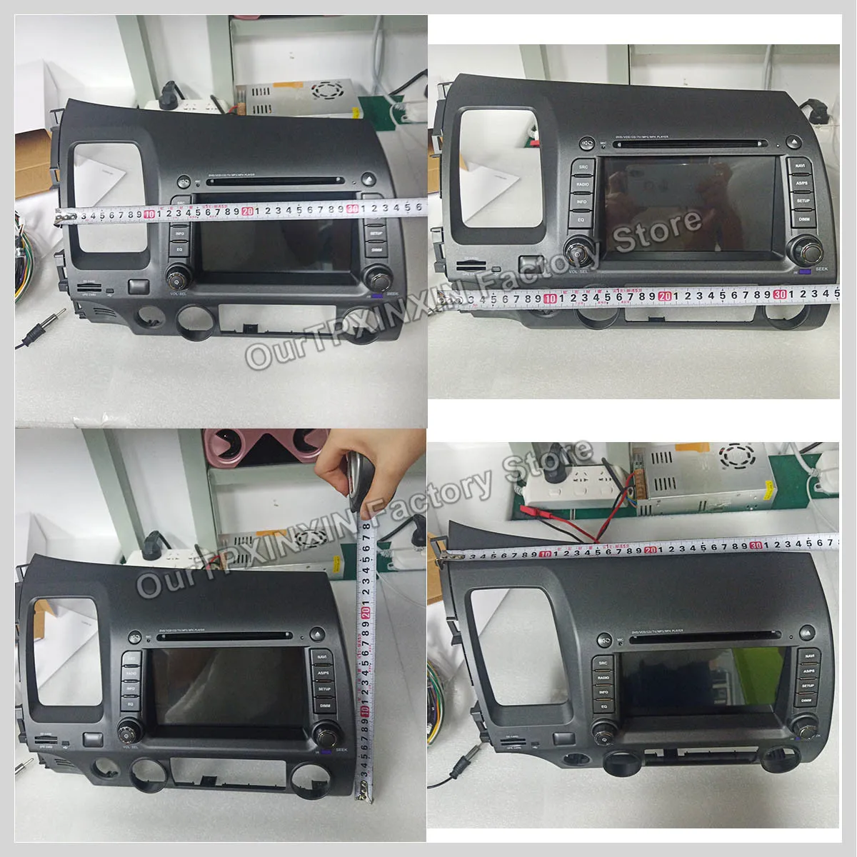 For Honda CIVIC 2006 - 2011 Android Car Radio 2 Din Stereo Receiver Autoradio Multimedia Player GPS Navi Head Unit Screen