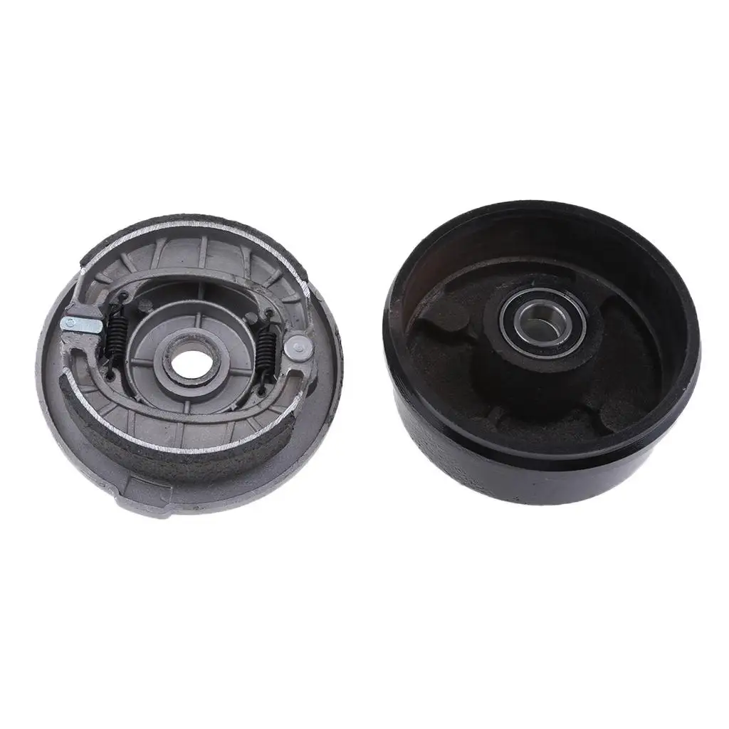 

4 Studs Drum Brake Housing Wheel Hub+Shoes 110cc 125cc ATV Quad