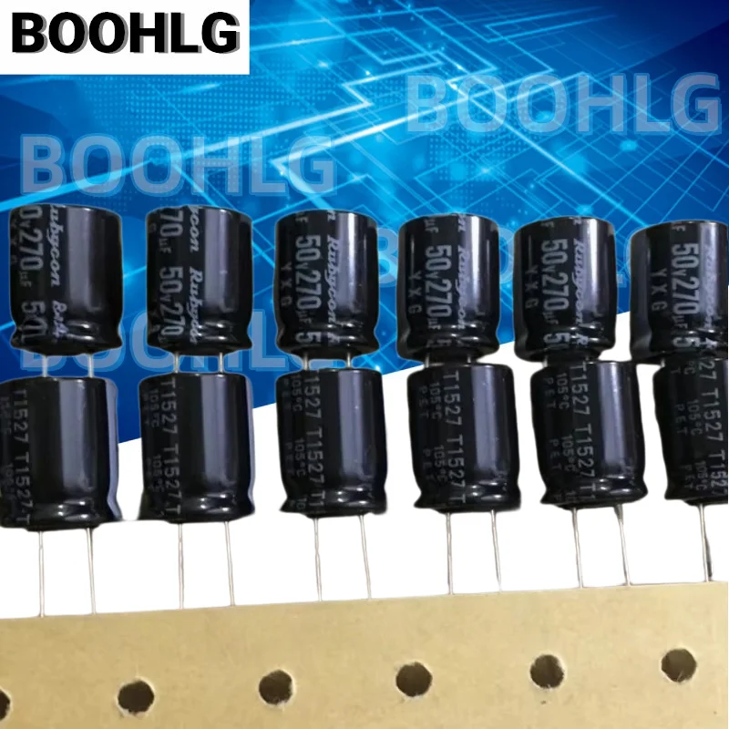 10PCS 270UF 50V Capacitor 50V 270UF High-Frequency Low Resistance
