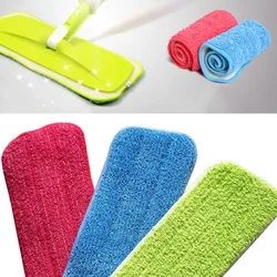 Mop Head Floor Cleaning Replacement Cloth Microfiber Replacement Mop Pad Paste Cloth Cover Home Spray Water Spraying Flat Dust