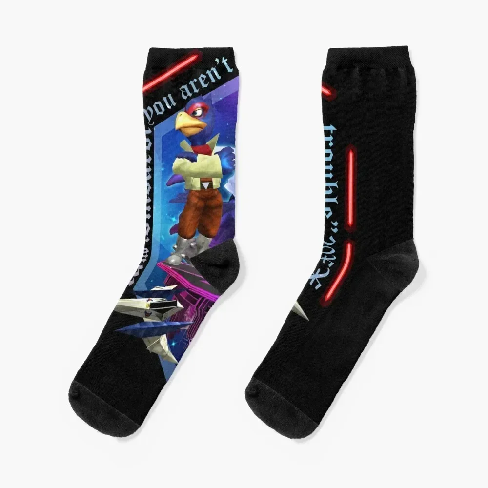 You Aren't Worth The Trouble 20xx - Falco Smash Melee Socks with print Crossfit tennis colored Boy Child Socks Women's