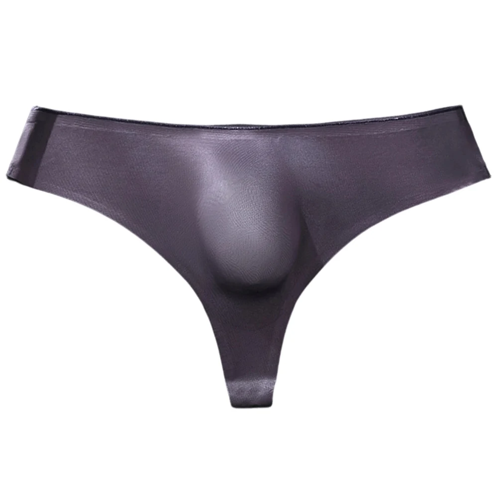 

Мужские трусы-стринги из ледяного шелка с низкой посадкой, бесшовные, дышащие, с U-образным вырезом, T-образные, с кружевом