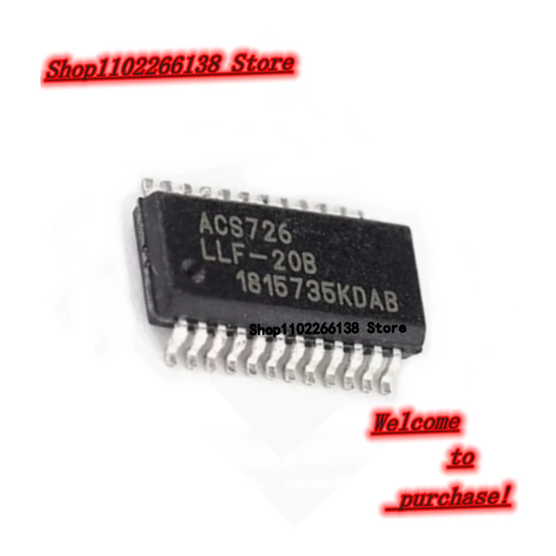 ACS726LLFTR-20B-T ACS726LLF-20B SSOP-24 Chip IC 1pcs/lot