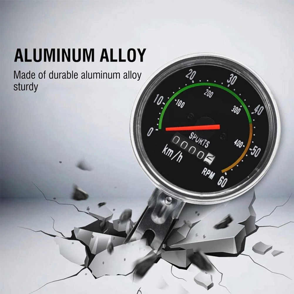 

Точный велосипедный спидометр Аксессуары для велоспорта Велосипедный спидометр Корпус из алюминиевого сплава Удобная установка