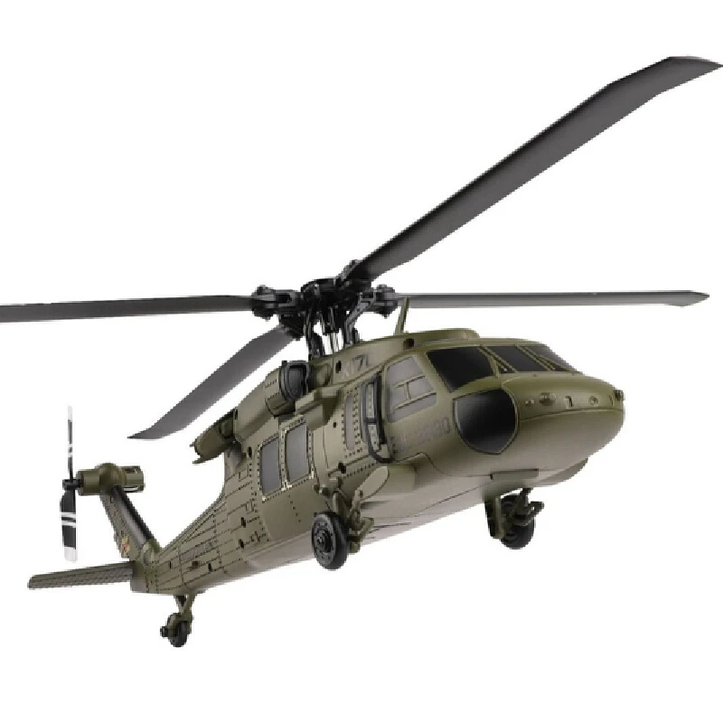 طائرة هليكوبتر WLtoys K170 RC - 4CH عقد الارتفاع بدون فرش، طراز UH60L RC محاكاة هواية نموذج طائرة #4