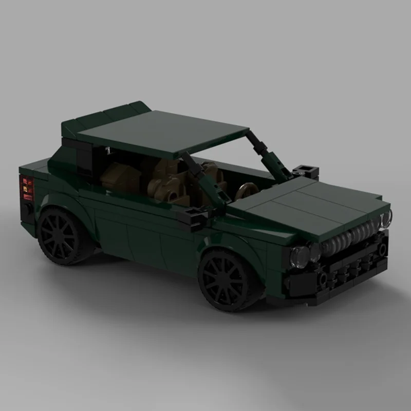 261 قطعة MOC Lanciased Delta Intergrale City Champions نموذج بناء هدايا عيد الميلاد كتل اللعب لتقوم بها بنفسك فكرة الطوب عيد ميلاد الاطفال #2