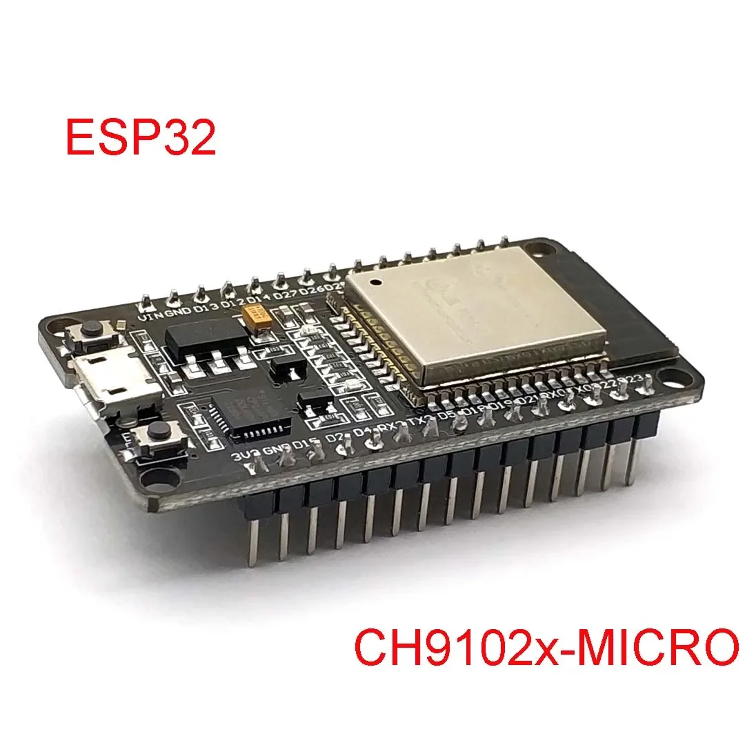 Placa de Desenvolvimento ESP32, Tipo C, USB, CH340C, WiFi, Bluetooth, Potência Ultra Baixa, Dual Core, ESP32-DevKitC-32, ESP-WROOM-32, Placa de Expansão