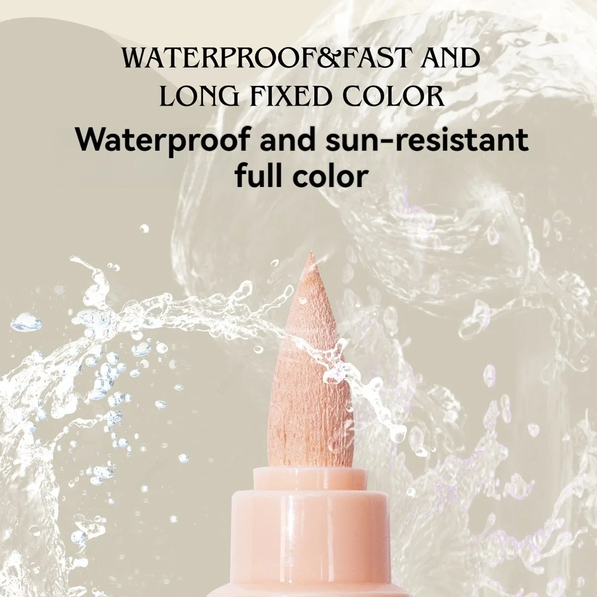 24 - Color Stackable Acrylic Marker Pens! Soft - Head, Pressure - free, Opaque for Stunning Art, Comics Coloring!