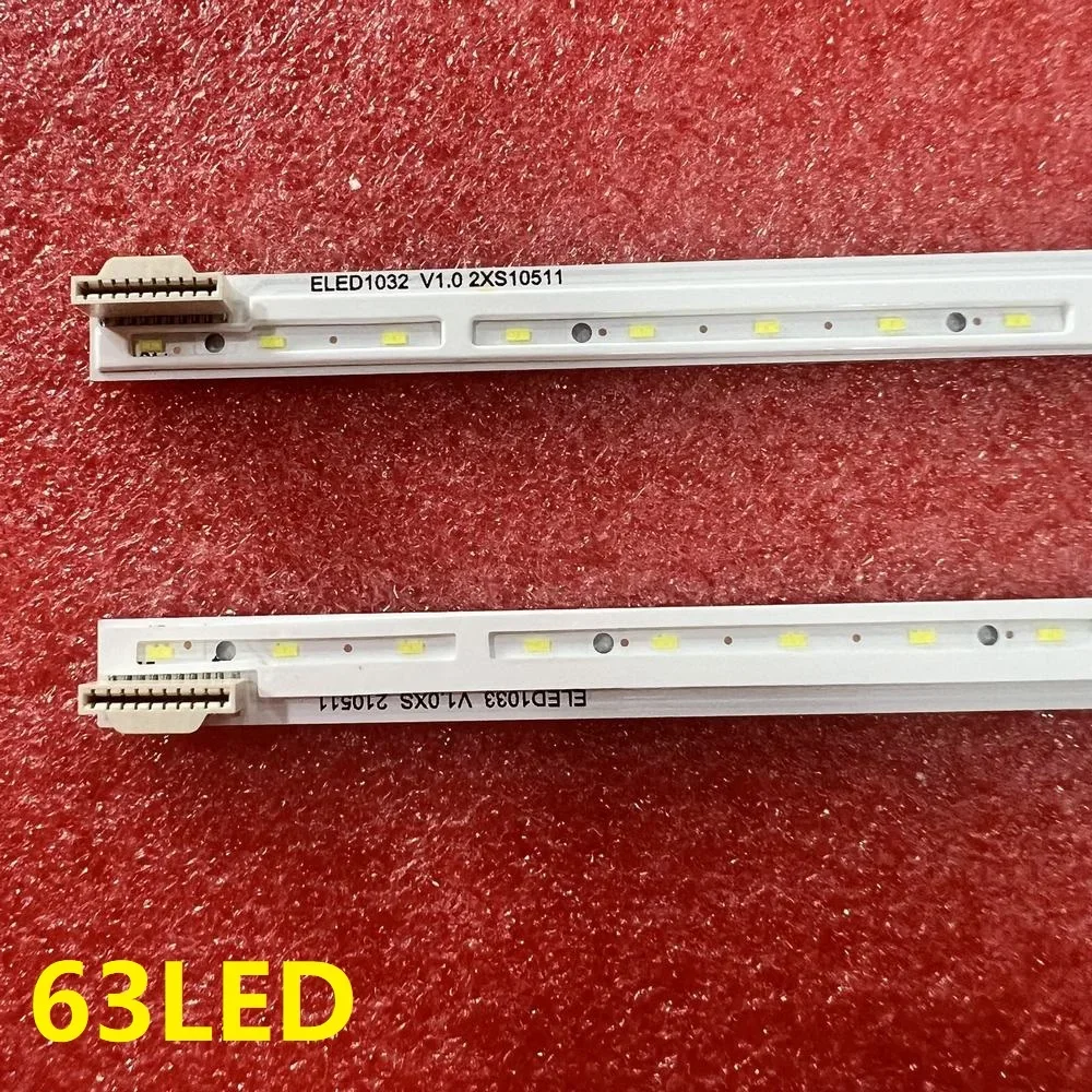 LED backlight strip 63LED For 55UH664V 55UH650V 63LED 55UH65 R L-type 1707PKG