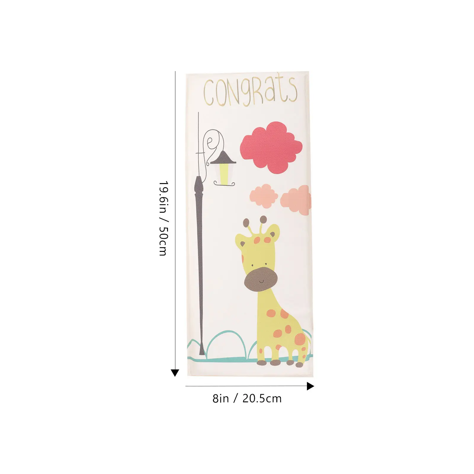 Classroom Wall Decals Decor Stickers Anti-collision Paste Self-adhesive Padded Panels Cartoon