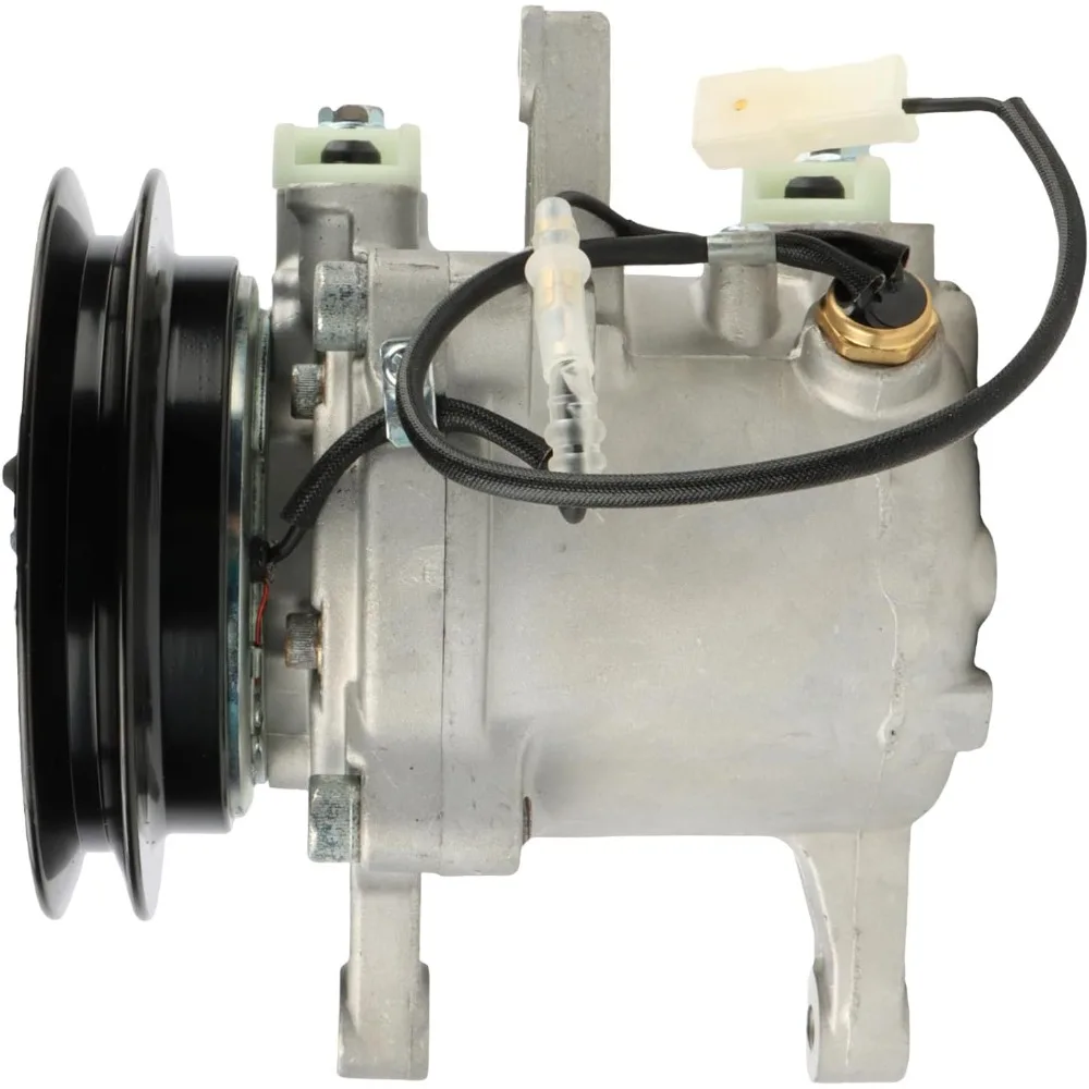 

447260-5780 447260-5781 A/C AC Compressor SVO7E 1PK for Kubota M108 M110 M108S M5040 M6040 M7040 M96S Tractor