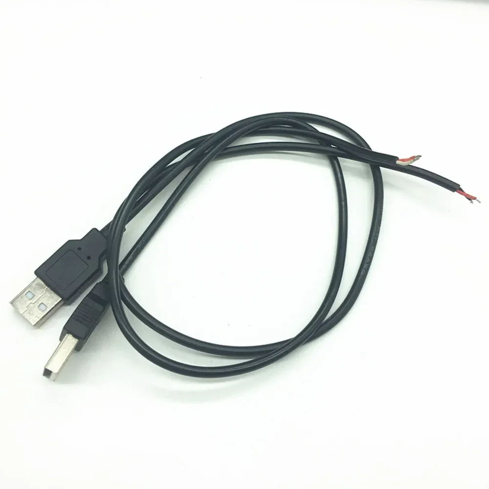 50CM 100CM USB LED Connector Cable line 2pin USB Socket Power Connect Wire Connectors for DC5V Single Color LED Strip Lights