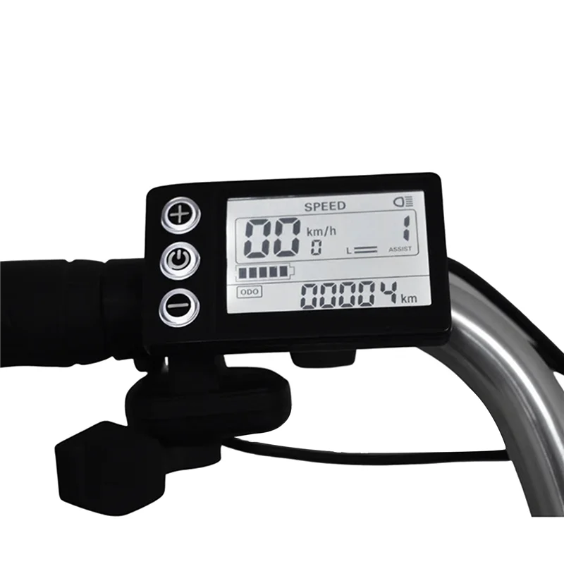 24V 36V 48V 60V S866 Controller Panel Dashboard Waterproof 6PIN Electric Bike LCD Display for Electric E-Bike Scooter