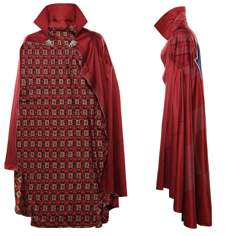 

Male Superhero Cosplay Fantasy Levitation Cloak Movie Doctor Cosplay Strange Disguise Costume Robe Adult Men Fantasia Outfits