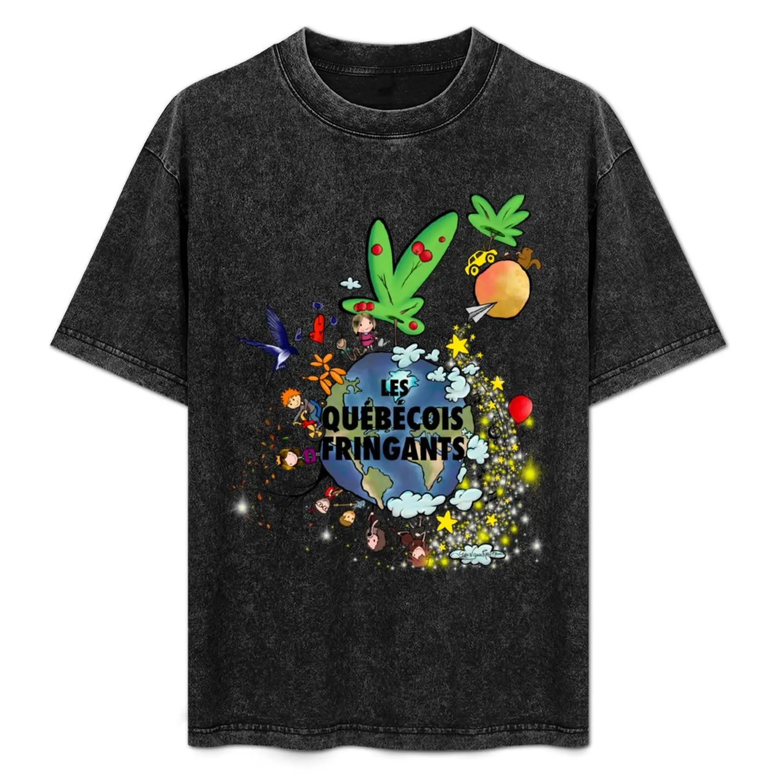 

Футболка The Frisky Quebecers от Gengerelle, базовая, с круглым вырезом и короткими рукавами