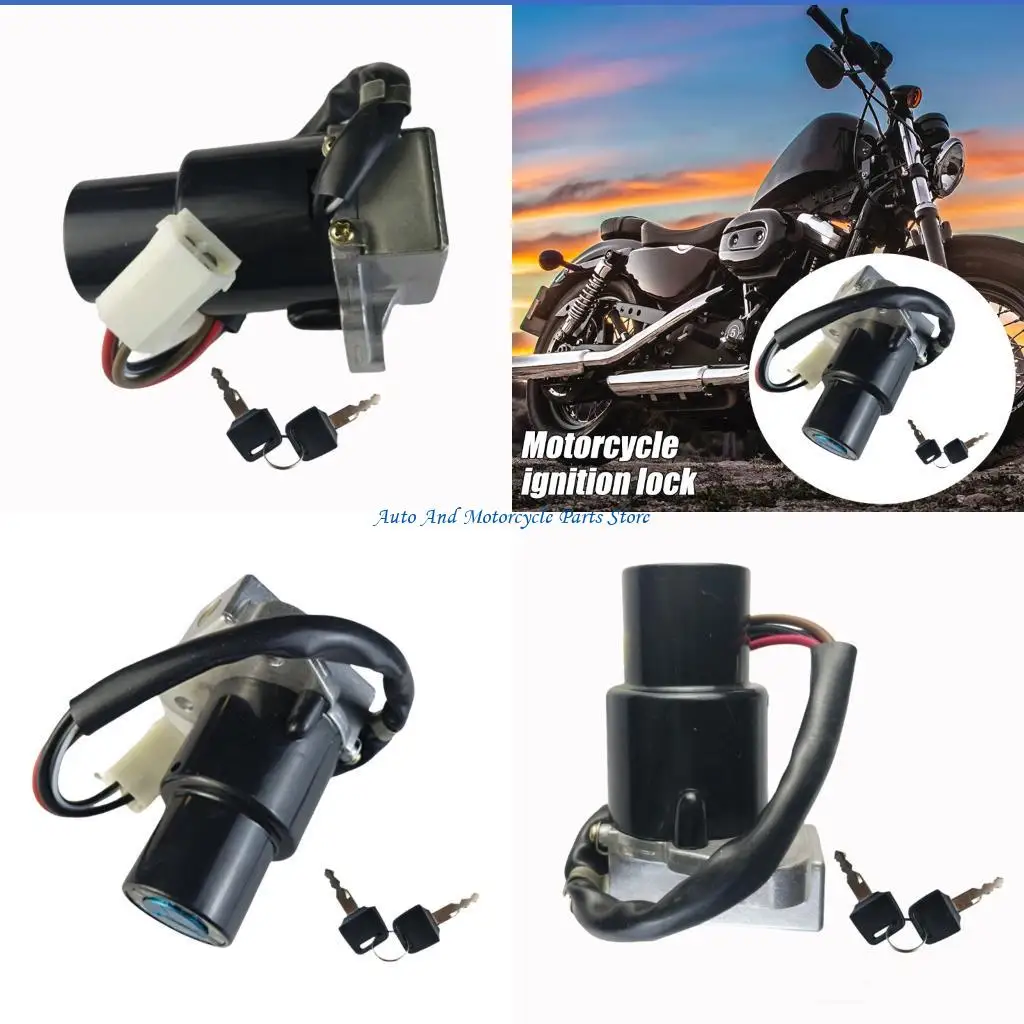 

P9FD Motorcycle Anti Theft Lock Housing Weather Resistant Ignition Lock Cover Styling Accessory for Most Model
