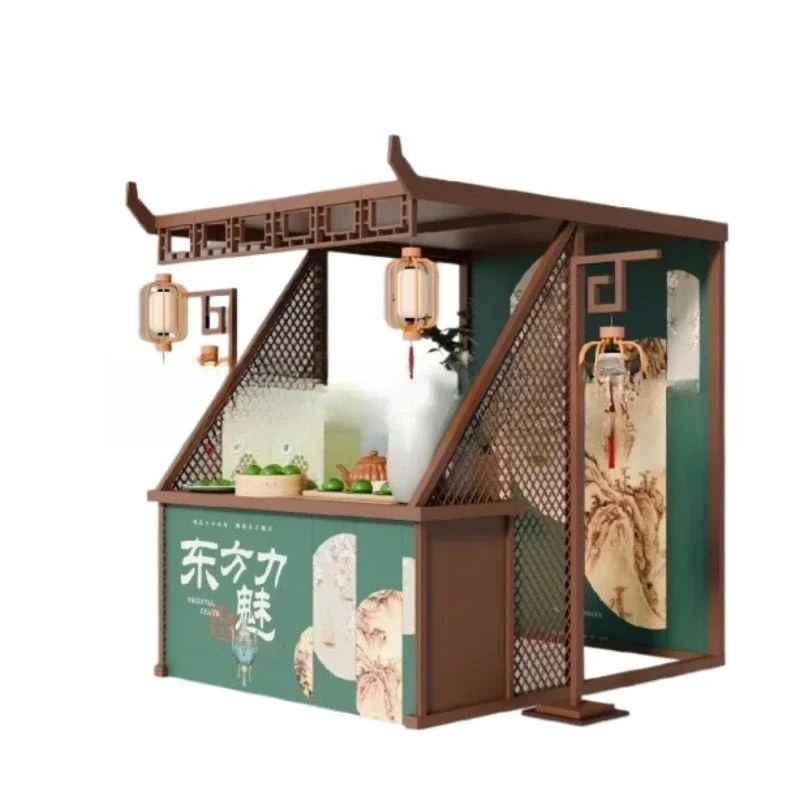 

Exhibition New Product Launch Special Display Stand Showcase Sales Booth Square Commercial Space Meichen Sales Booth