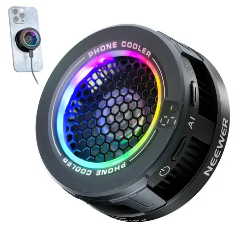 TL10 Manyetik Telefon Soğutucu Düşük Sesli USB Soğutma Fanı iPhone 15 16 Pro Max MagSafe Samsung iPad Oyunlar ile Uyumlu