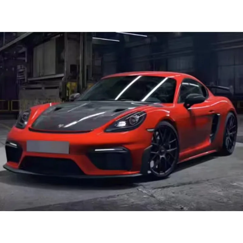 

ForFactory Direct PP Conversion Body Kit For Porsche Cayman 987 (2005-2012) GT4 Style