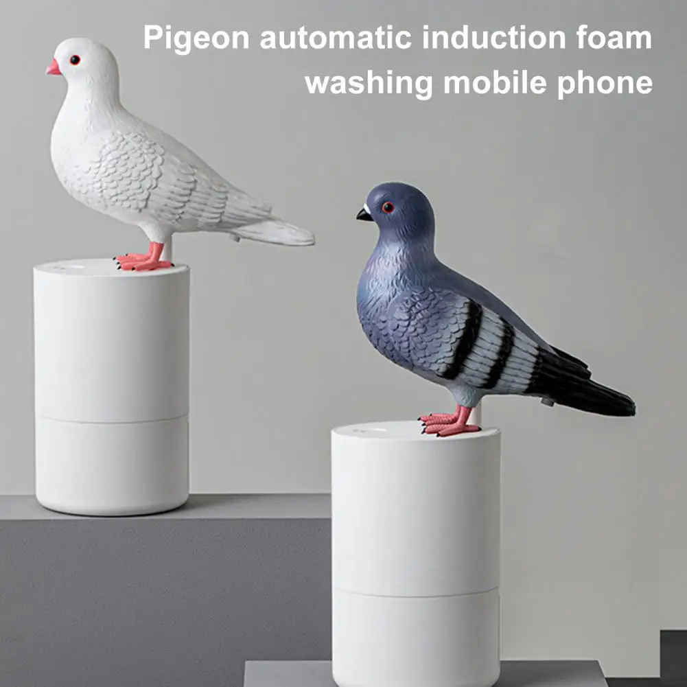 Bathroom Gadget Automatic Induction Foam Hand Washer with Pigeon Shape Soap Dispenser for Hygienic Touchless Sensing for Fine