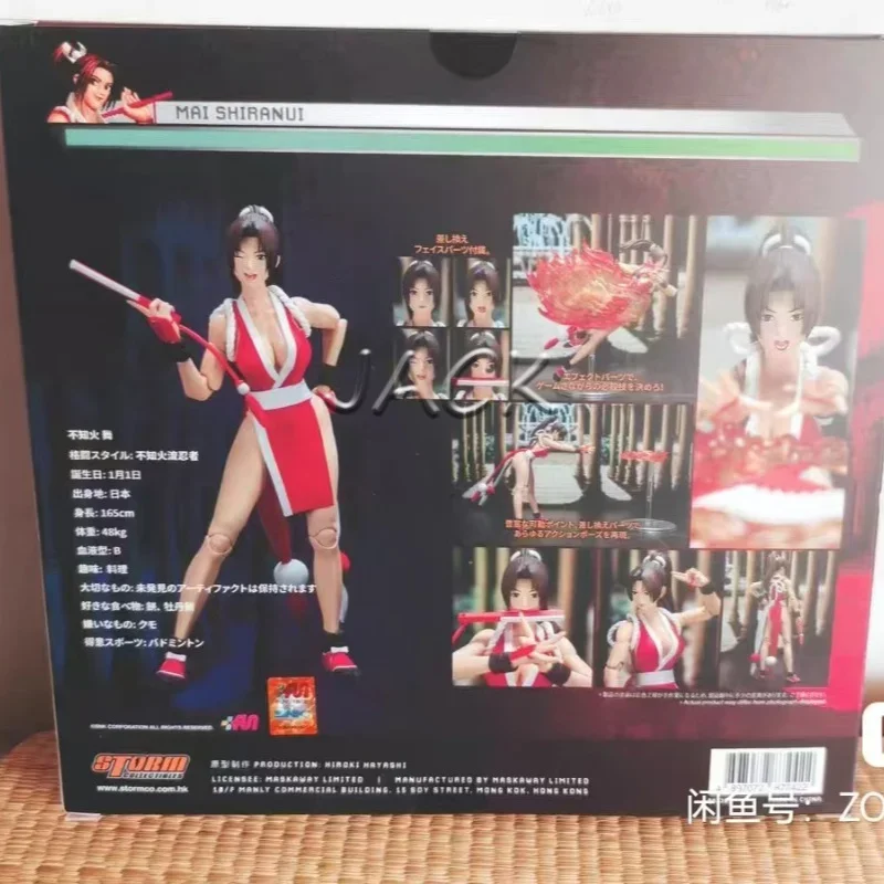 In Stock Storm Toys 1/12 King of Boxing 98 Mai Shiranui I Don’t Know Fire Mai SKKF07 Action Figure Collection Gift