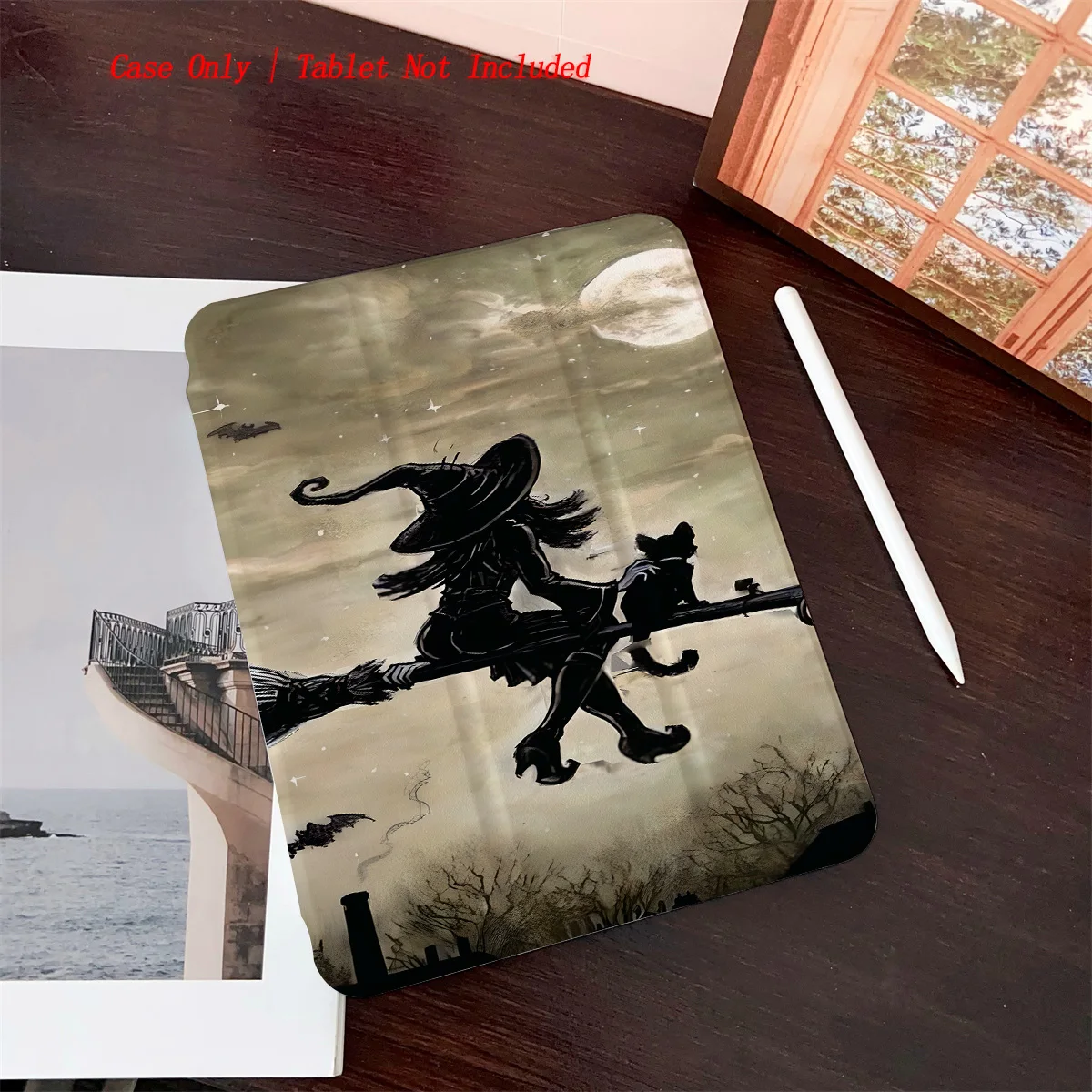 حافظة iPad بنمط فني فريد من نوعه - غطاء متين مقاوم للصدمات لهاتف Apple Pro/Air/Mini